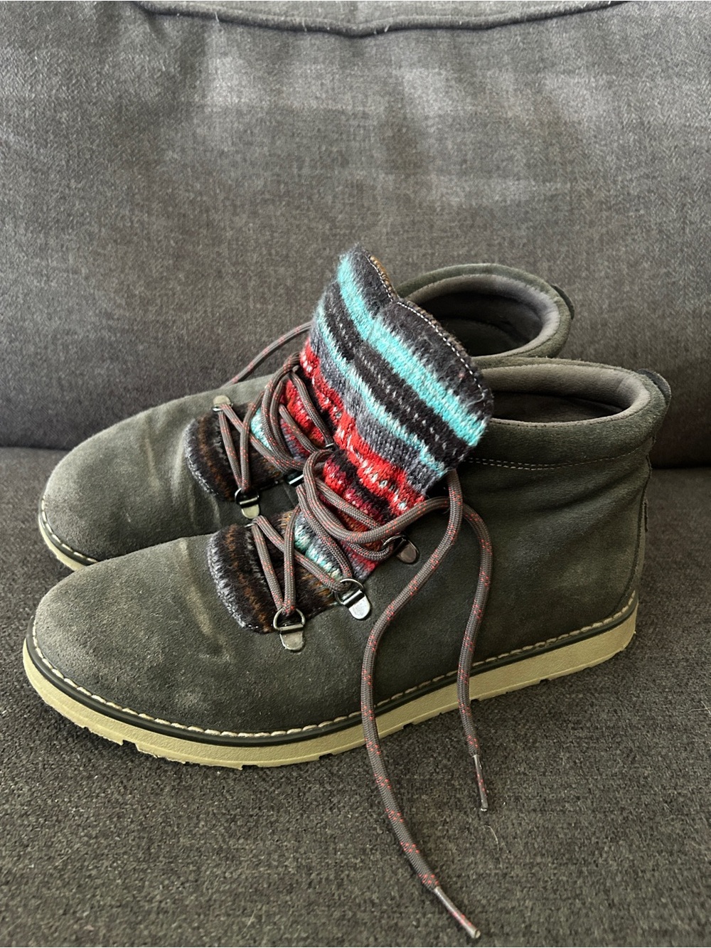 Bobs by Sketchers Suede Boots sz10